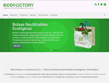 Tablet Screenshot of ecofactory.com.ar